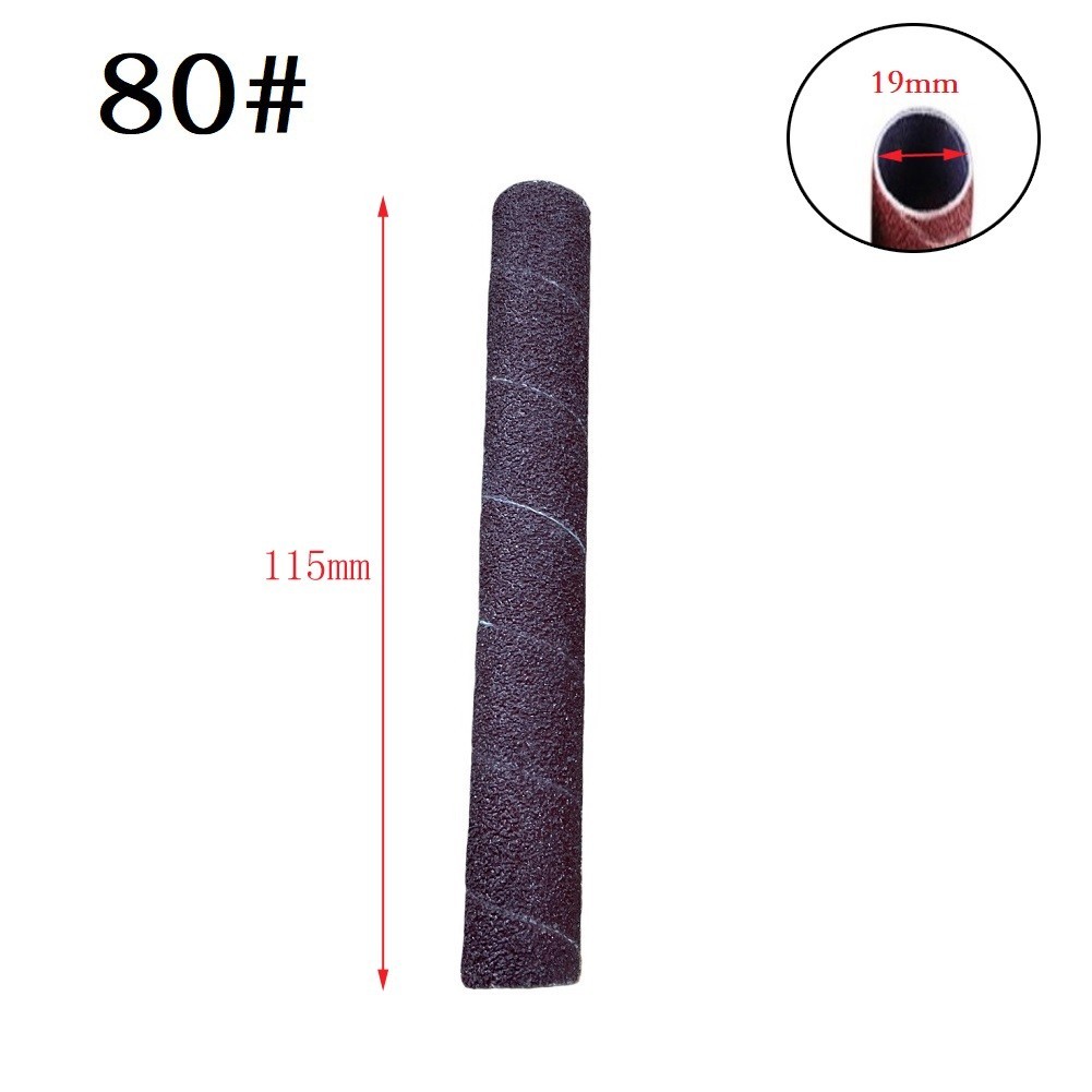1PC 4.5inch Sanding drum Sleeves sanding paper drum polishing Tools 80/150/240#