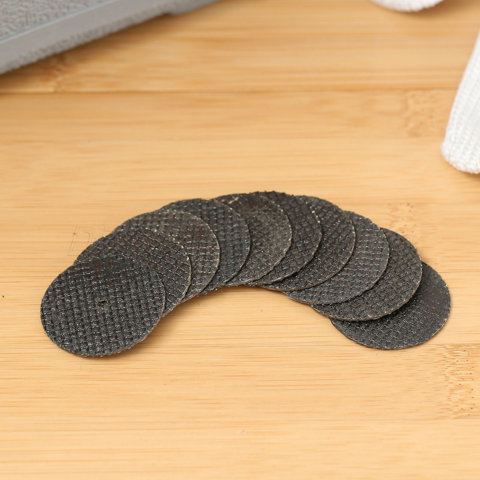 10pcs 32mm Resin Fibre Sanding Grit Cutting Wheels Discs Abrasive Rotary Tool