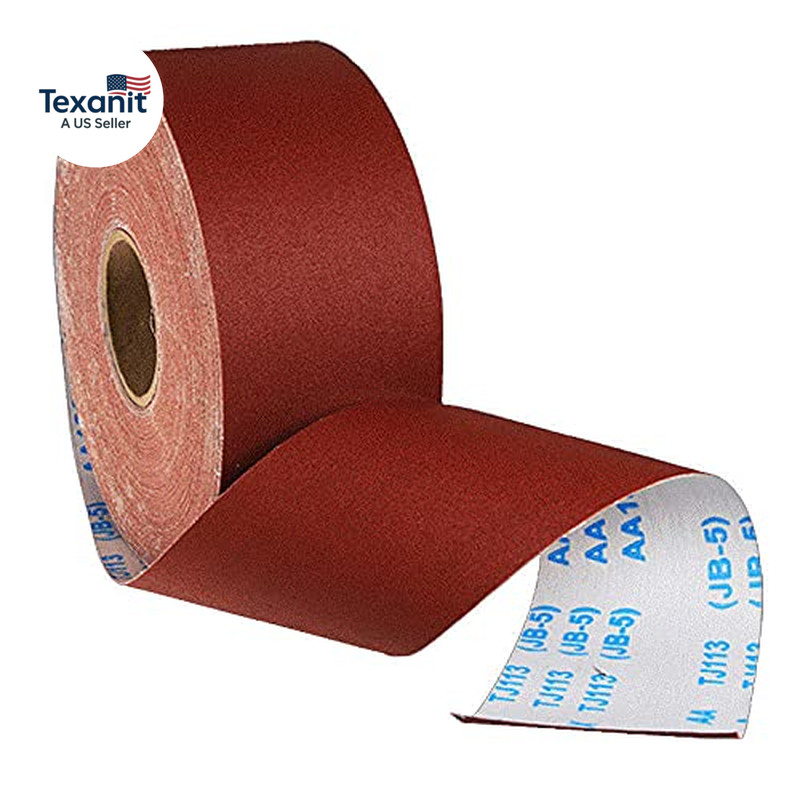 1000 Grit Sandpaper Roll, 5 Metres X 115 Mm Aluminum Oxide Emery Cloth Abrasive