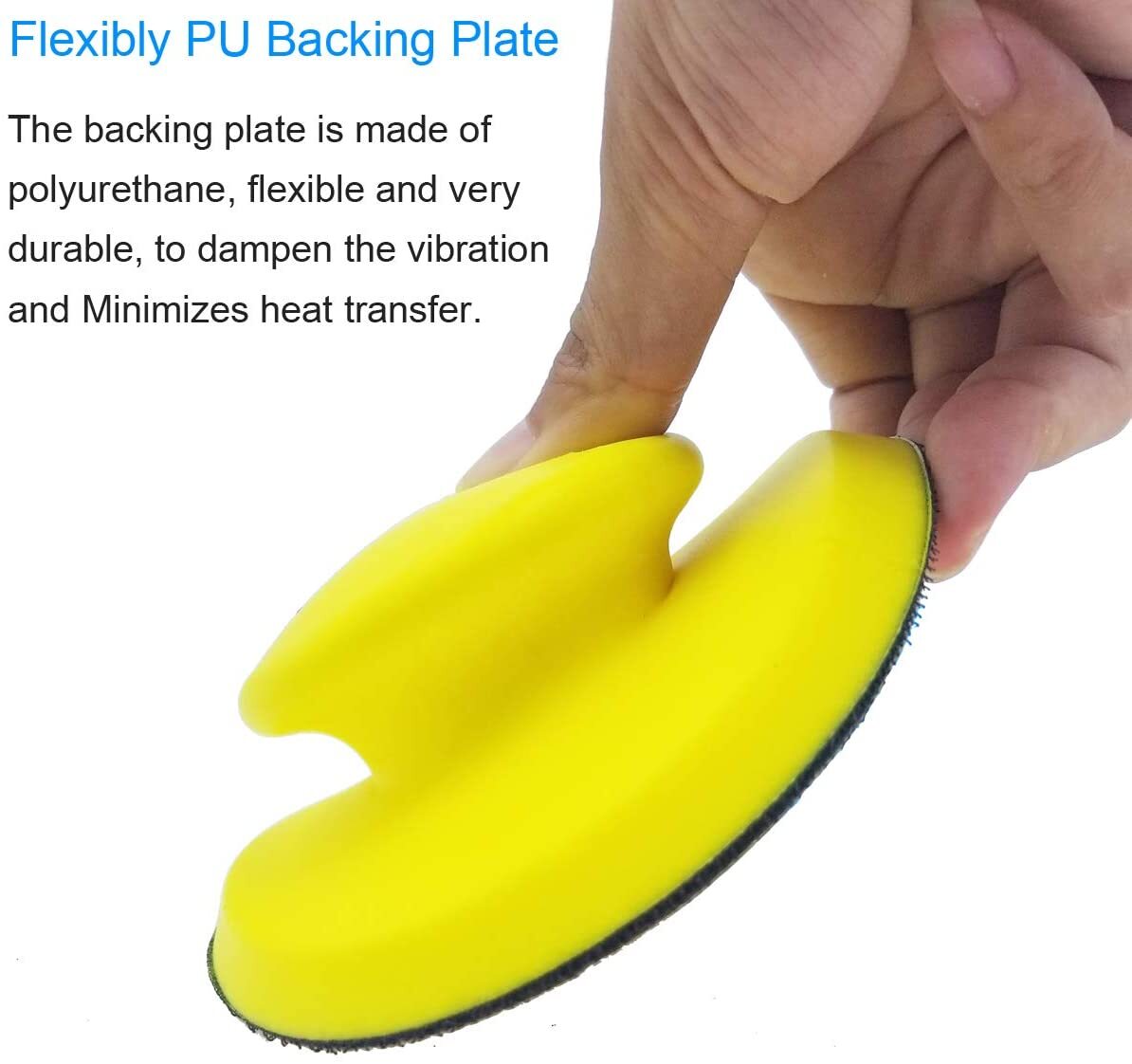 Sanding Block 5 Inch Hand Sanding Hook And Loop Quick Change Durable 127MM 5 In