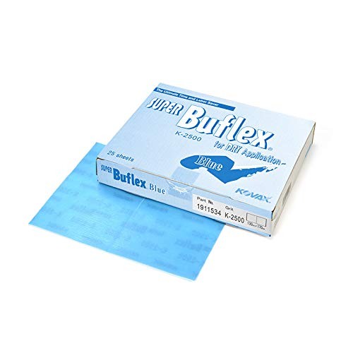 Eagle Abrasives Super Buflex Flexible Dry Sanding Sheets Blue K-2500 191-1534