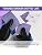 Purple Ceramic 320 Grit Sandpaper Roll, 2-3/4″ x 13 Yard, Hook & Loop Multi-Hole