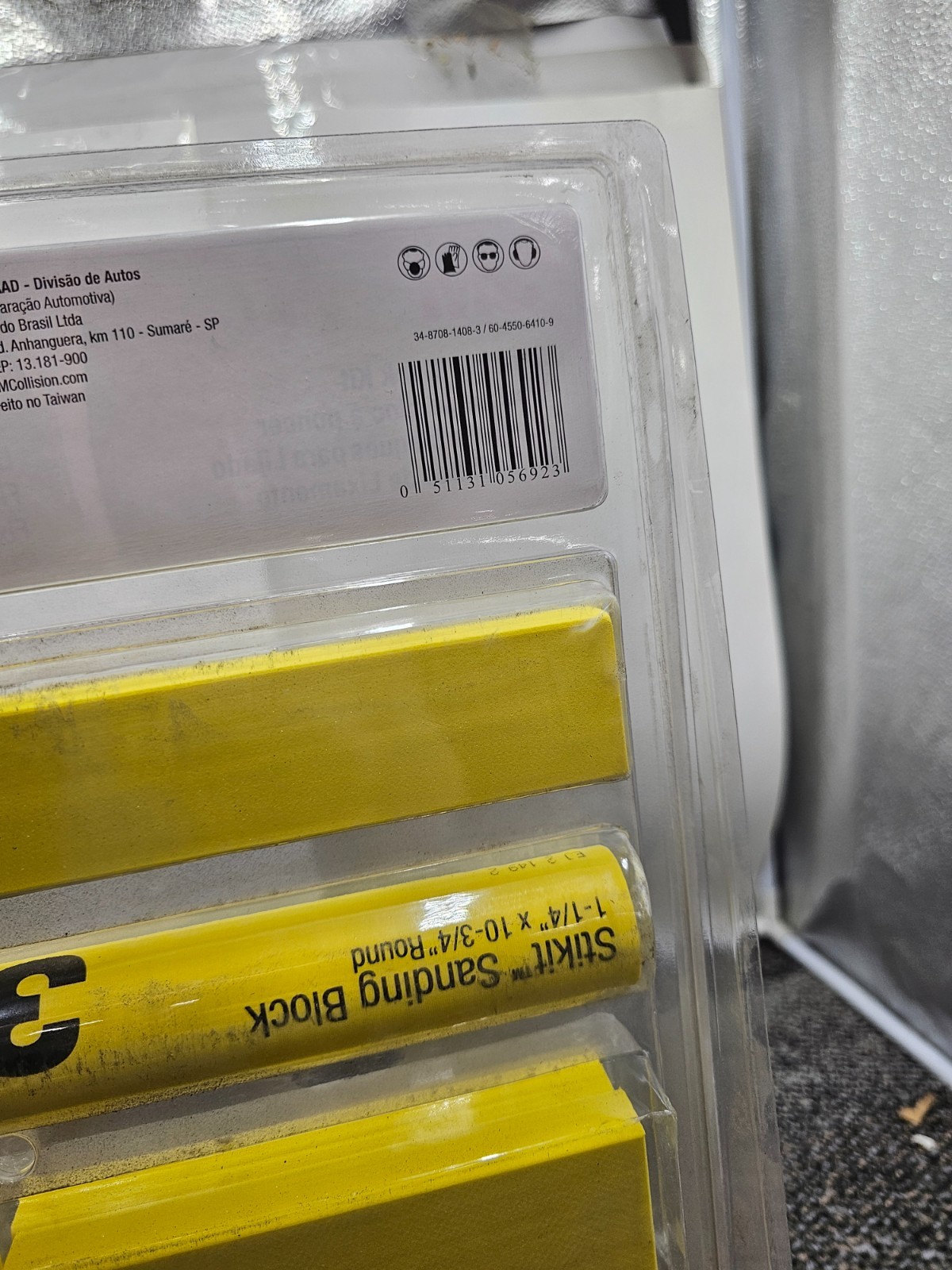 3M 05692 Stikit™ Attachment – Sanding Block Assembly – 6-Block Yellow