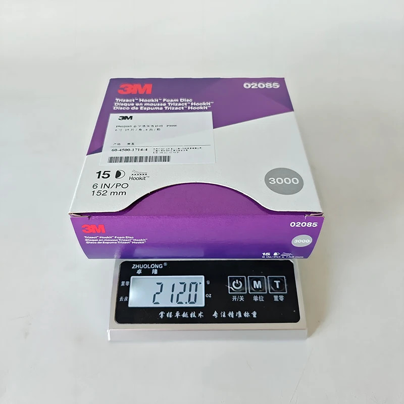 3M 02085 Trizact 6-Inch 3000-Grit Sandpaper For Ultra-Fine Grinding
