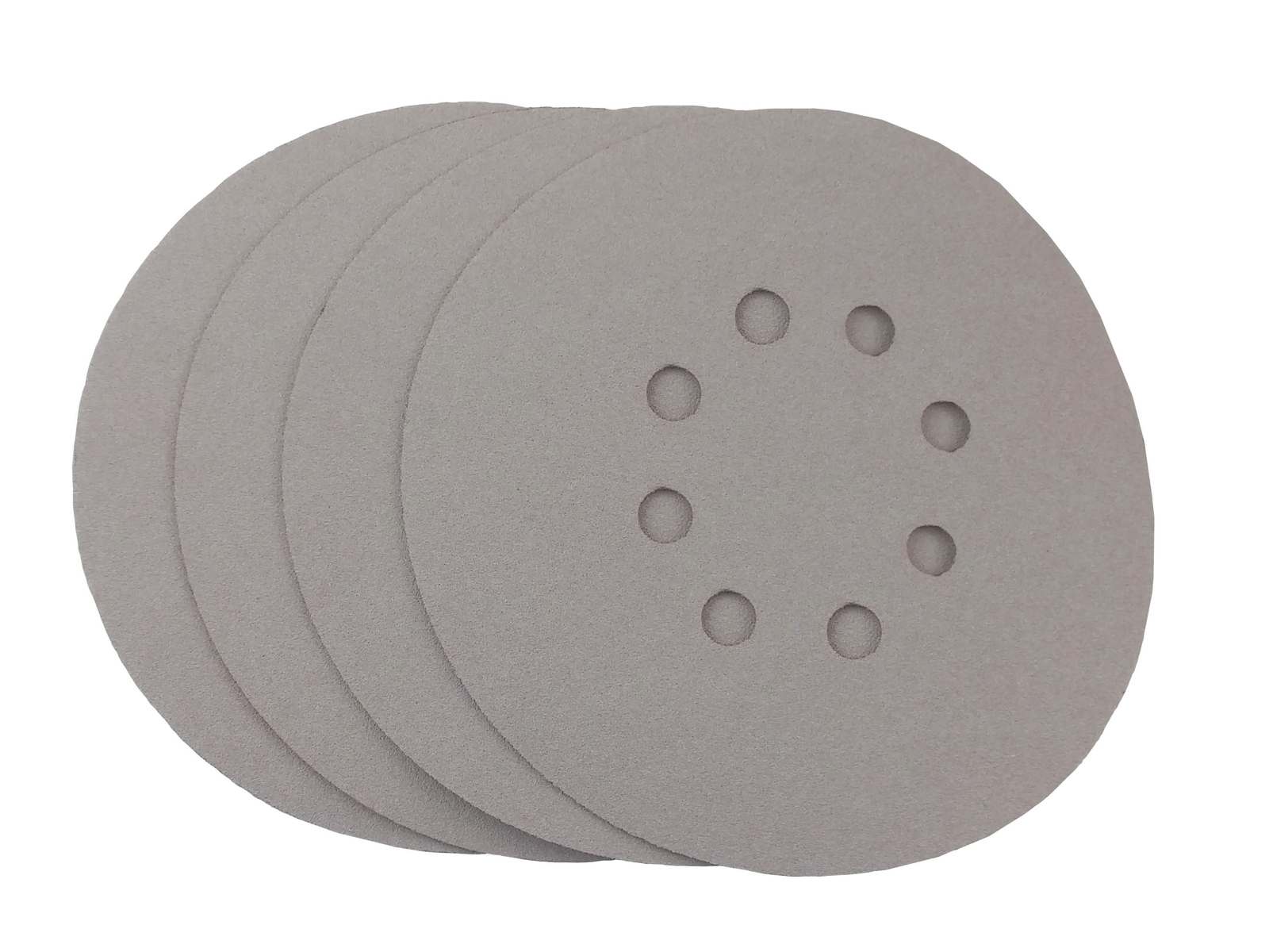 6″ X 8 Hole Platinum Film Hook and Loop Grip Sanding Discs (25 Pack, 120 Grit)