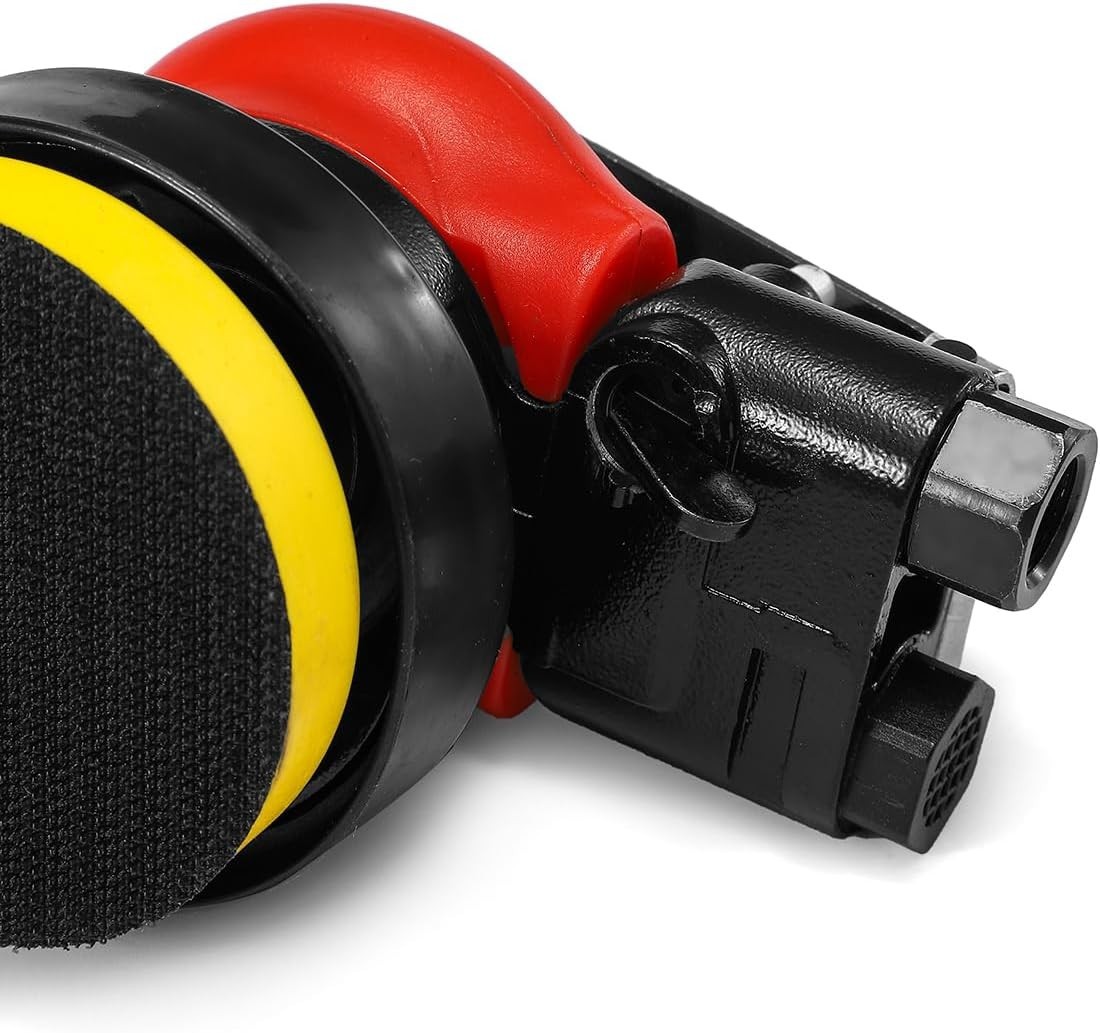 3″ Mini DA Air Sander for corner,3 Inch Finishing Palm Pneumatic Sander Tool