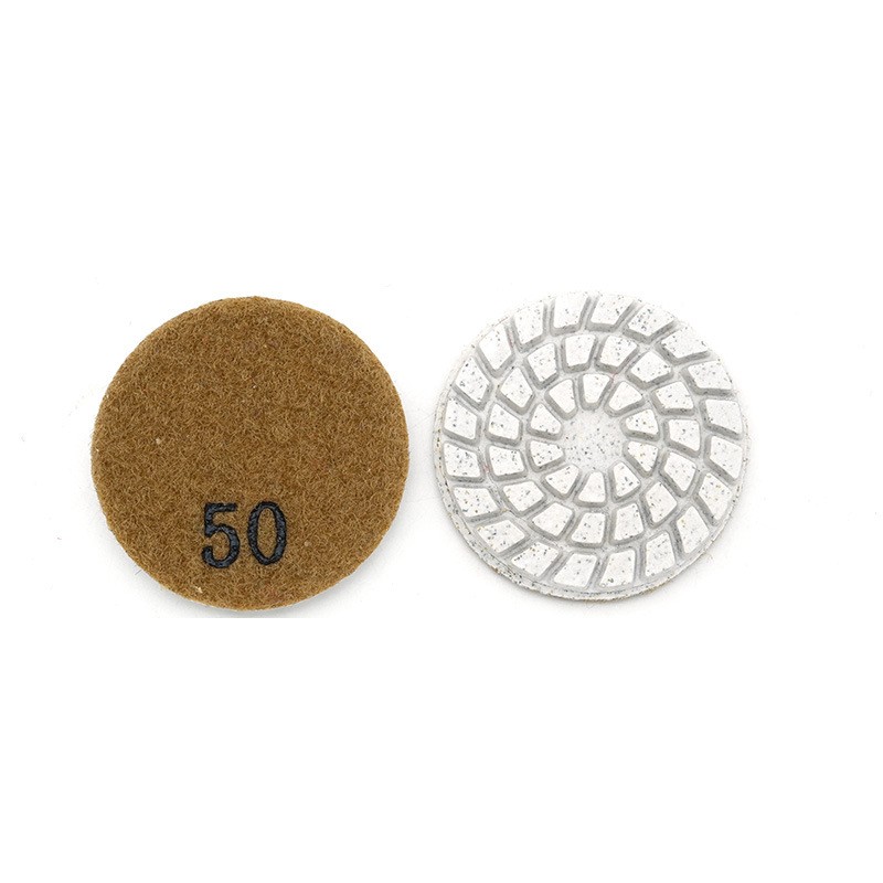 2-Inch 50mm Diamond Polishing Pads Water Grinding Disc 50-3000 Grit Marble Stone