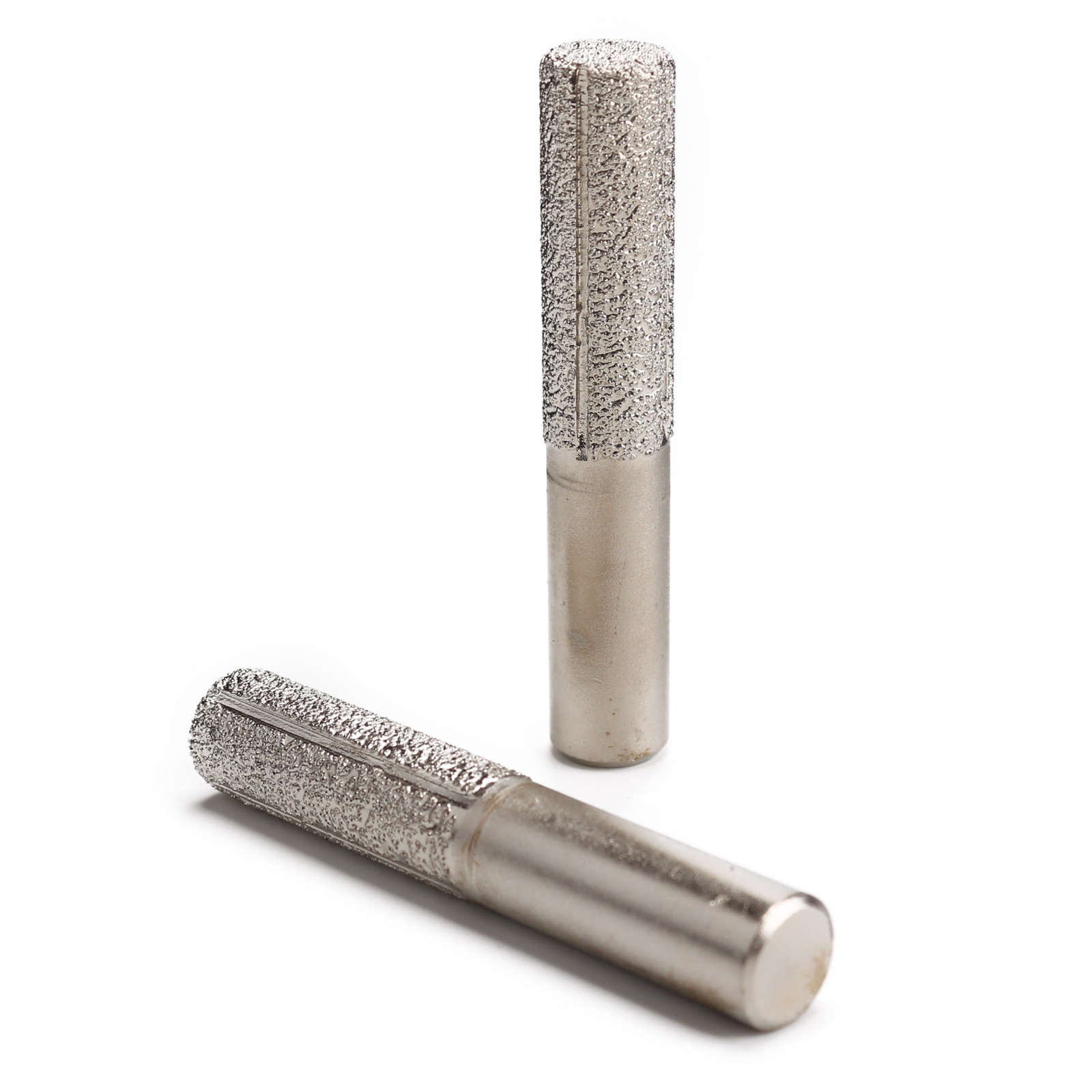 13.3mm Diamond Straight Router Bit Brazed Cylinder Profile Wheel 1/2 inch Shank