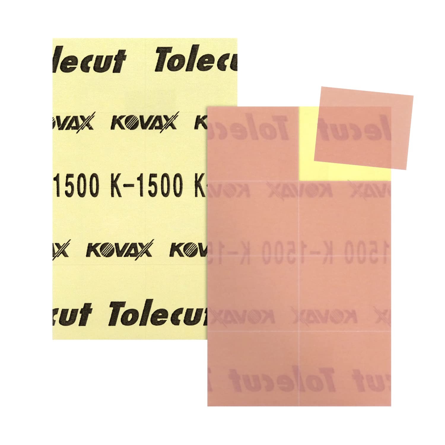 Tolecut PSA 8Cut Block Sanding Sheets JobPAK, Assorted PinkGreenBlack, U19115…