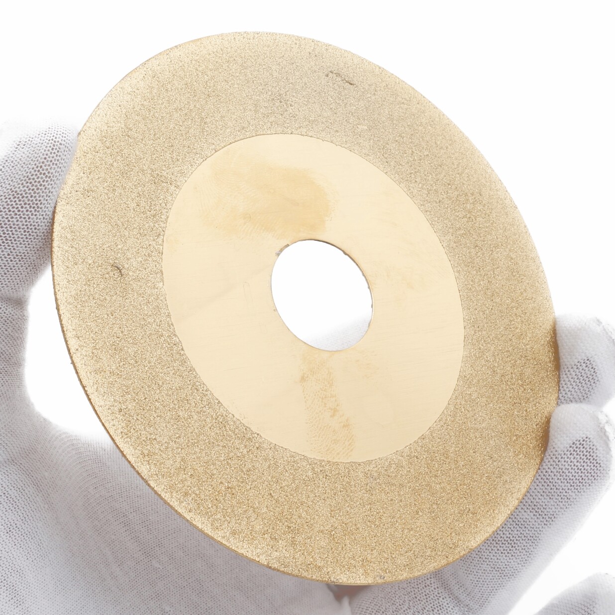 2Pcs 4″ inch Titanium Diamond Flat Cutting Disc Grit 150 Grinding Wheel