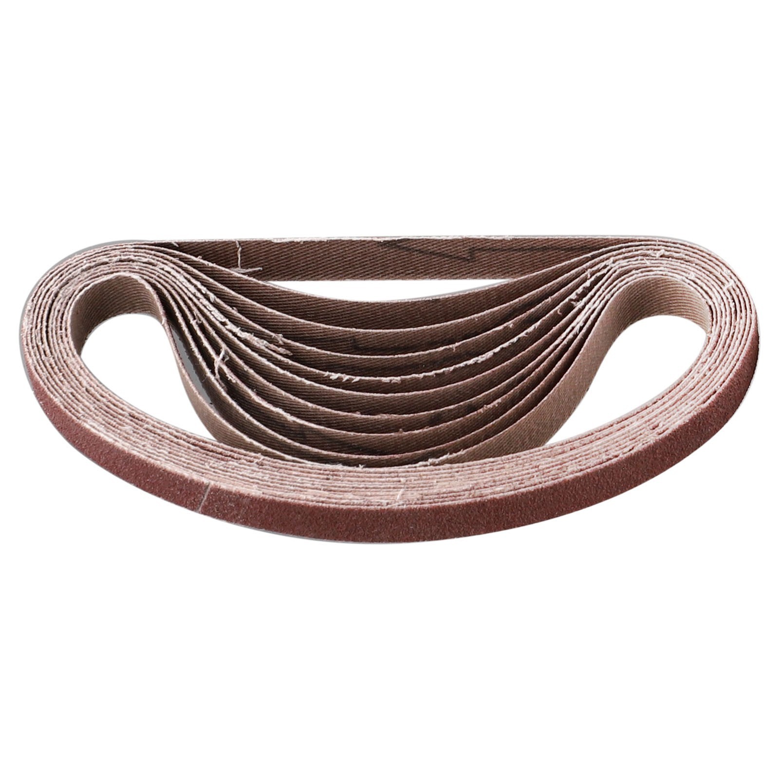 50pcs Set 330mm X 10mm Belt Power Finger File Sander Abrasive Sanding Belts Pack