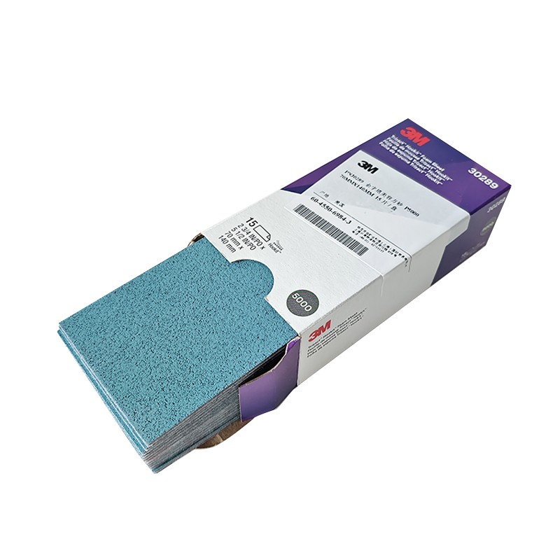 3M Trizact Foam Sheet 30289 Flocking Sponge Sandpaper 70/140mm 5000 Grit