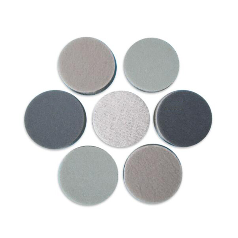 30mm Hook and Loop Sanding Discs Sandpaper Wet and Dry 300-3000 Grit Pads Green