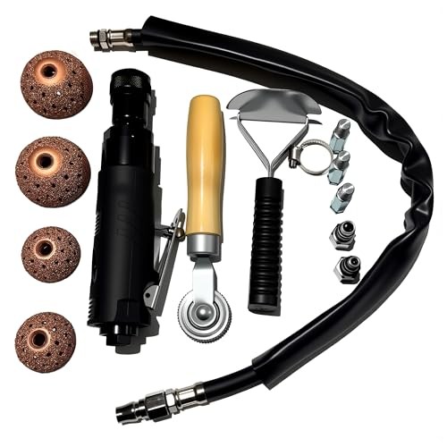 Car Air Tire Repair Polish Patch Tools Set, Include 2500rpm Low Speed Air Tire
