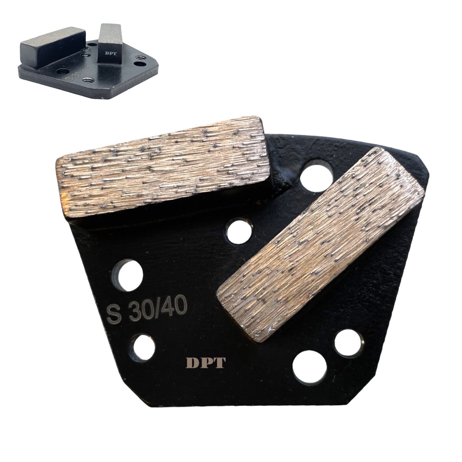Diamond Grinding Discs for Bolt on Floor Grinders Hard Concrete Surface Grit 30