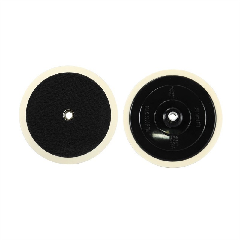 7″ Backing Plate Hook and Loop for Rotary Polisher Buffer – Professional Quality