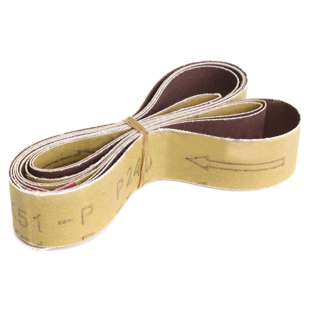 3 Pack 1″ x 30″ Sanding Belts, 240 Grit,AL Oxide 762 x 25mm