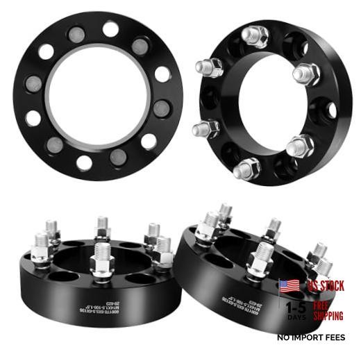Wheel Adapters for F150 Wheels on 4Runner Vehicle, 1.5 inch 6×5.5 to 6×135