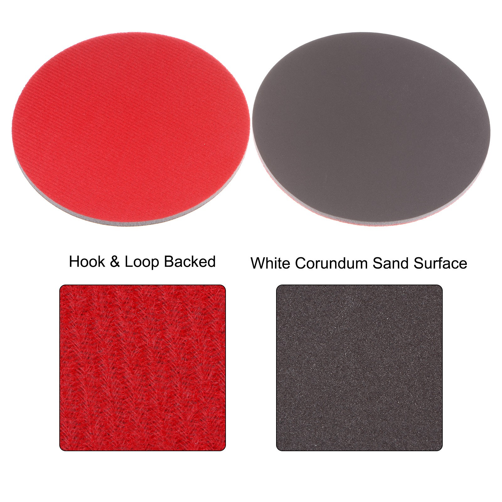30pcs 3000 Grit Sanding Sponge 5 Inch Hook Loop Sponge Sanding Disc Wet/Dry