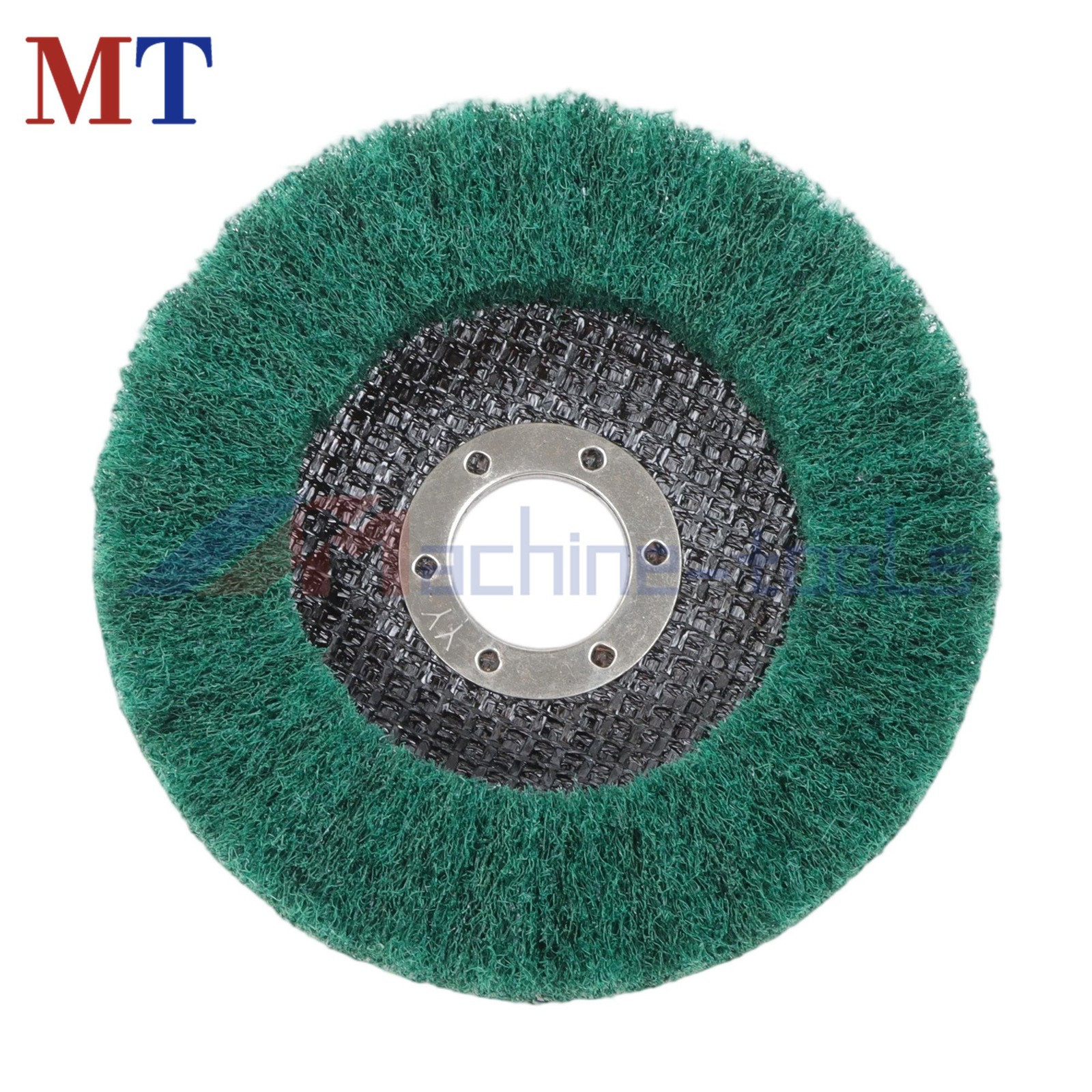 10 Pcs 180 & 320 Grit 4-1/2 Inch Scour Flap Discs Scouring Pad Polishing Wheel