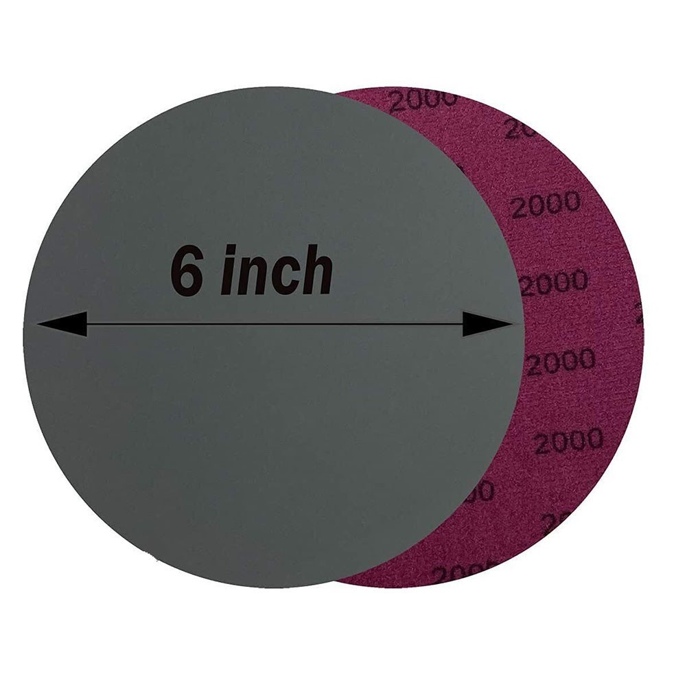 Rough and Fine 6 inch Sanding Discs 1500 2000 3000 5000 Grit Wet Dry Sandpaper