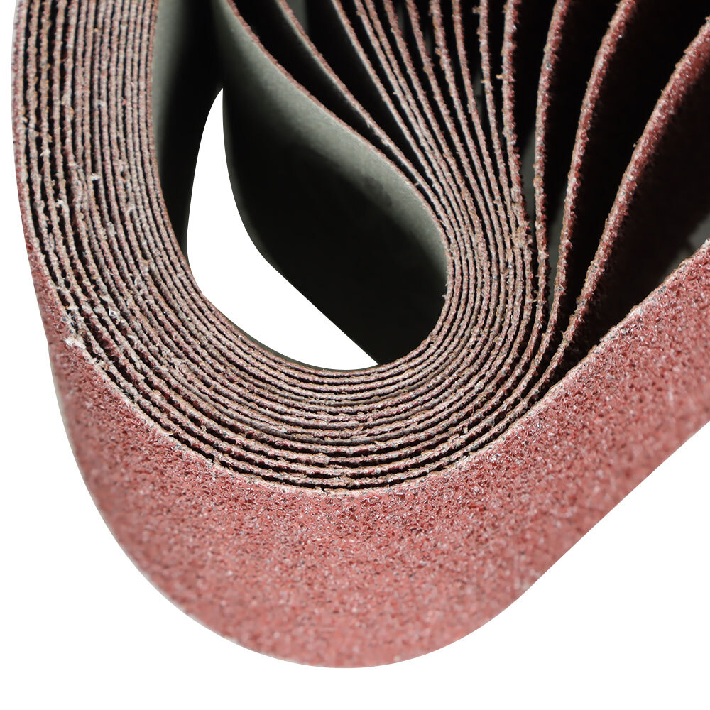 12PCS Grit Belt Sander Paper Sandpaper 4×24″ Sanding Belts 80 120 150 240 400 US