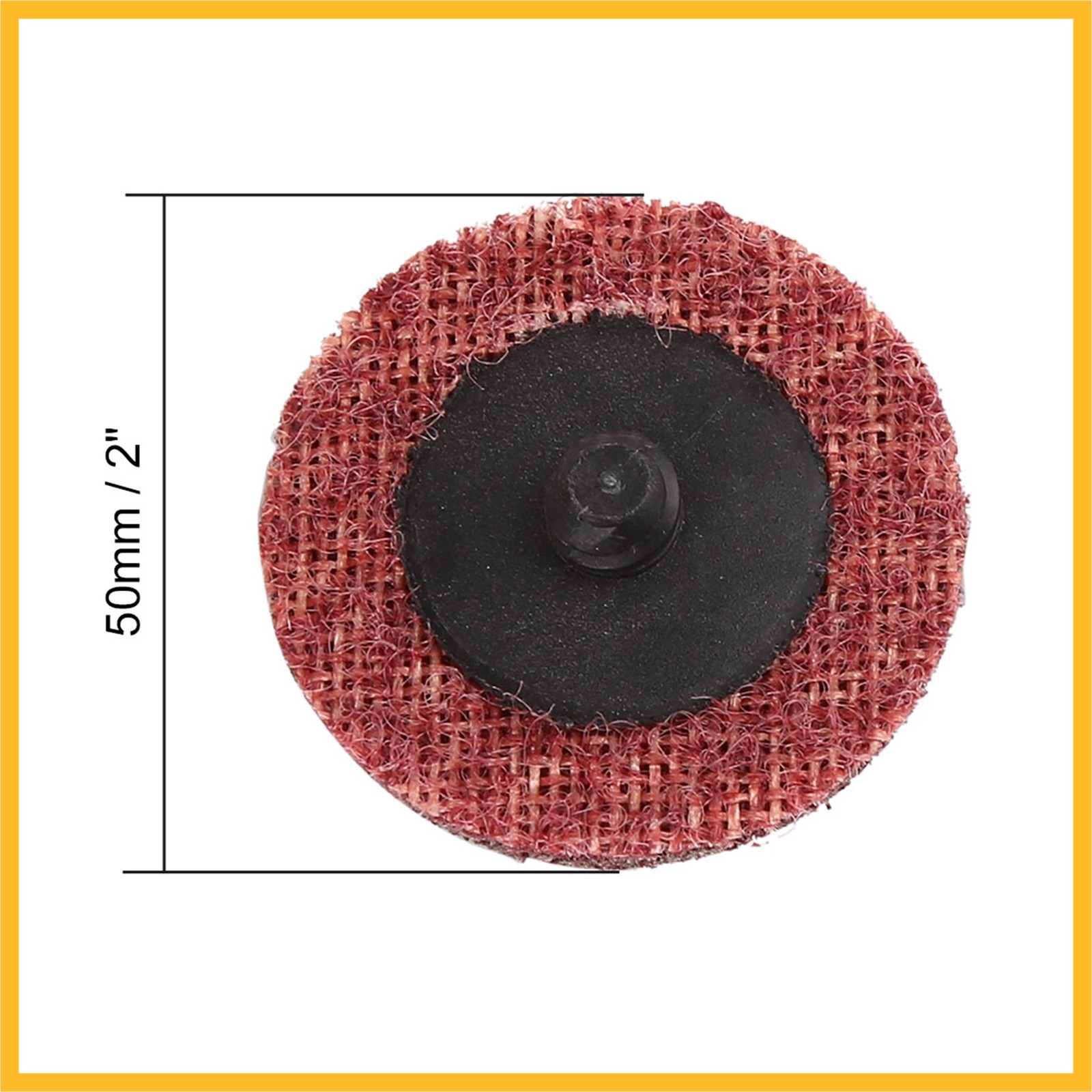 30 Pcs 2″ Coarse Medium Fine Grit Scour Sanding Discs Nylon Lock Surface for Car
