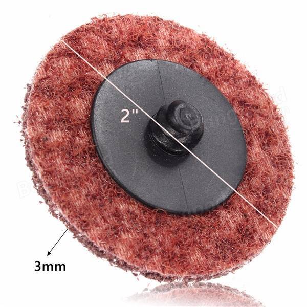 IIT 2″ Coarse Surface Preparation Discs Wheels With Mandrel Roll Lock R Style