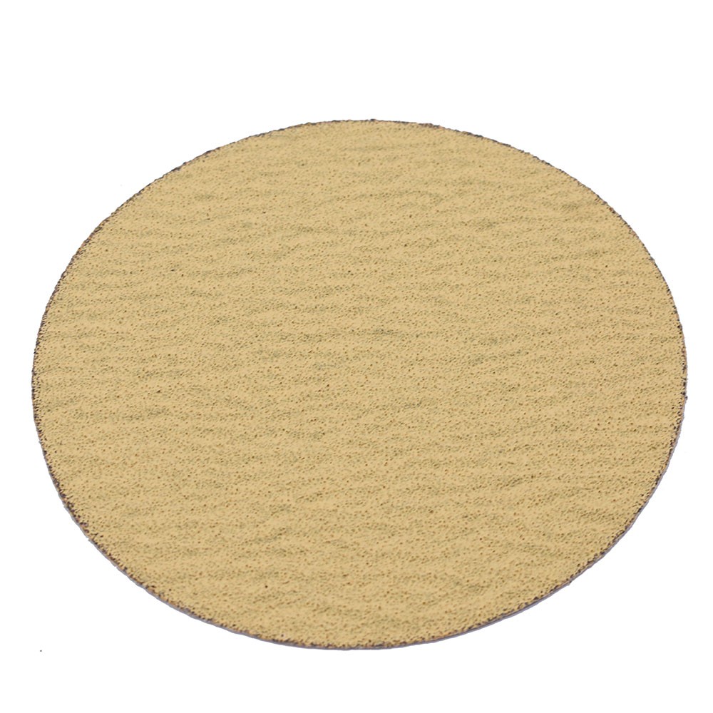 100 Pack 6″ Hook Loop Pads Sanding Disc Flocking 60 Grit NO-Hole Sanding