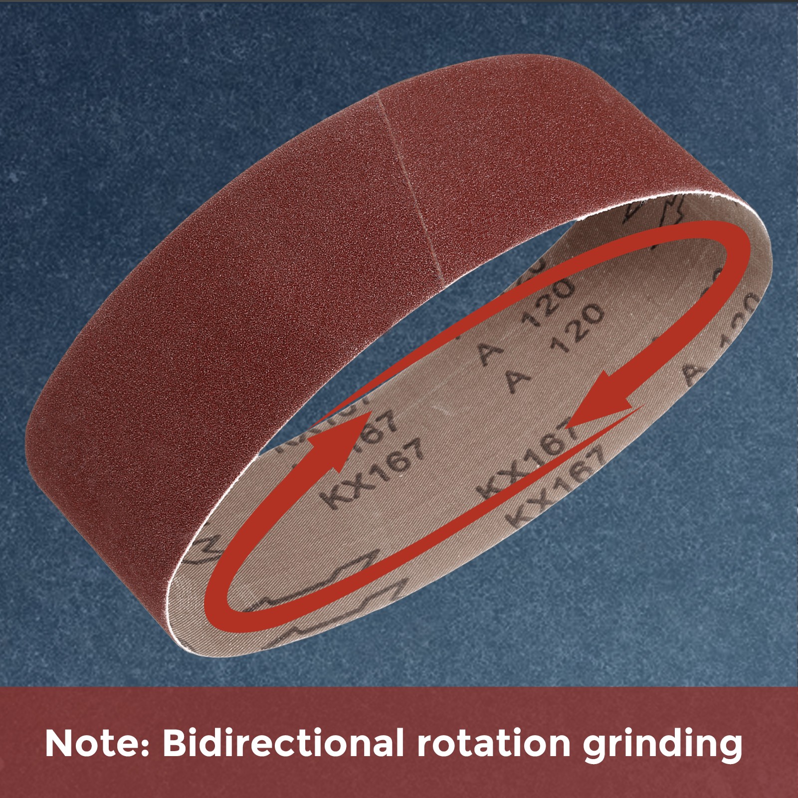 10Pack Sanding Belt, 3/4 x 20 1/2 Inch 80 Grit Belt Sander Paper, Flat