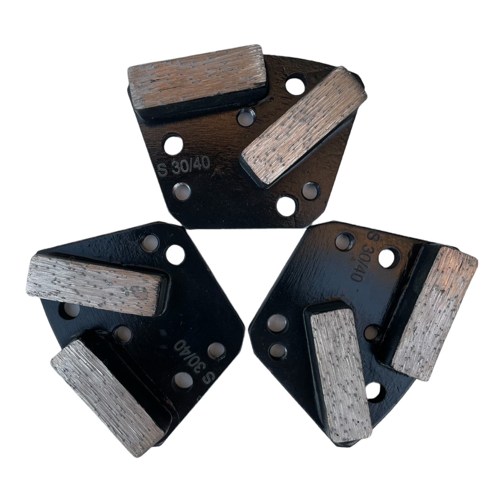 3 Pack Diamatic Sase CPS Grinding Discs for Concrete Grinders Soft Bond 30 Grit
