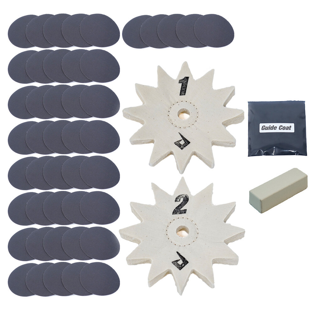 Plastic Polishing Kit | Wheels Motorcycle Gas Tank MX Buffer Buffing Polish
