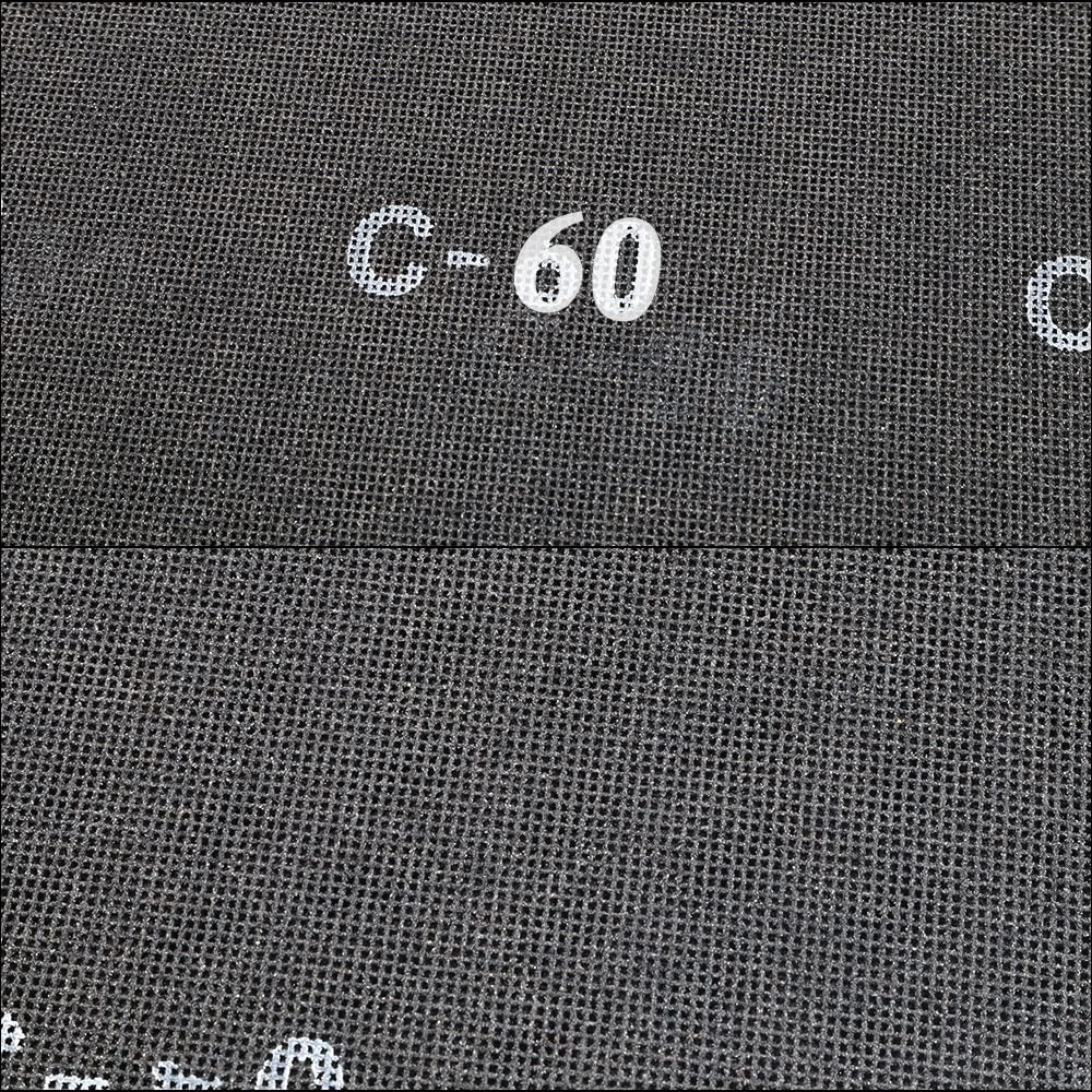 HUAALIUCHE 17″ Sanding Screen Discs – Mesh Floor 17 inch, Black