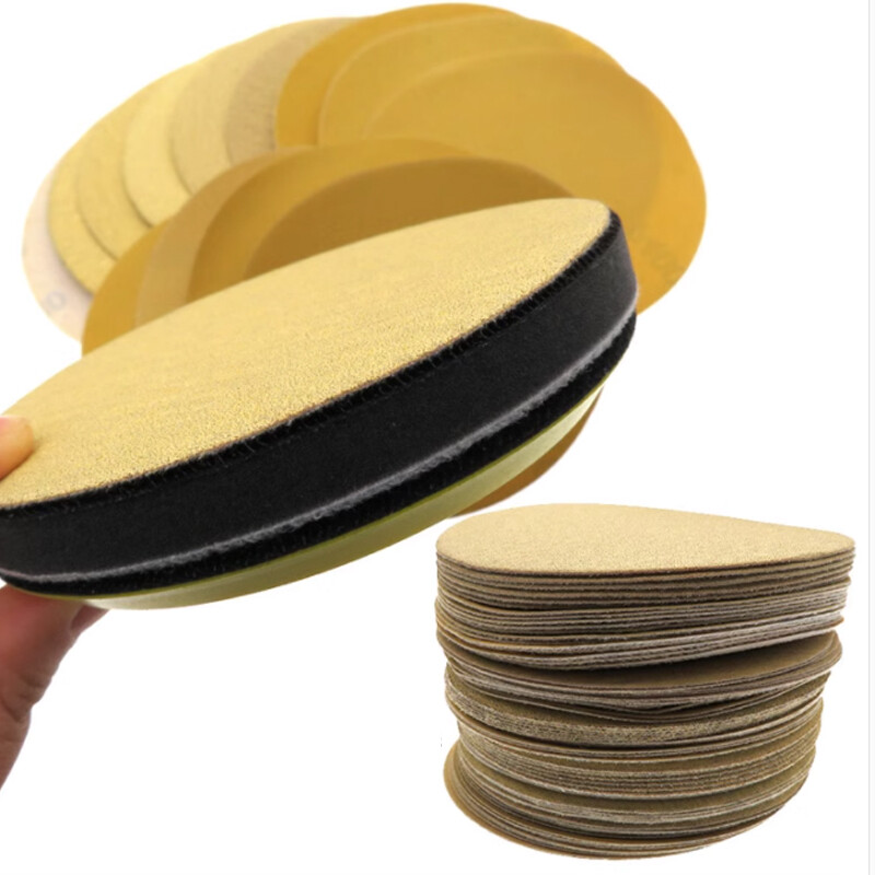 5” 125mm Hook and Loop Sanding Disc Sand Paper Sander Pads No Hole 40-1000 Grit