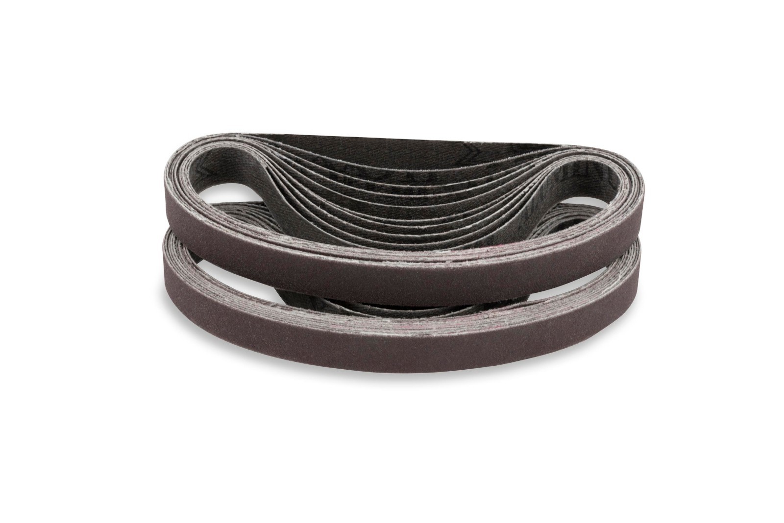 1/2 X 18 Inch 36 Grit Aluminum Oxide Air File Sanding Belts, 20 Pack