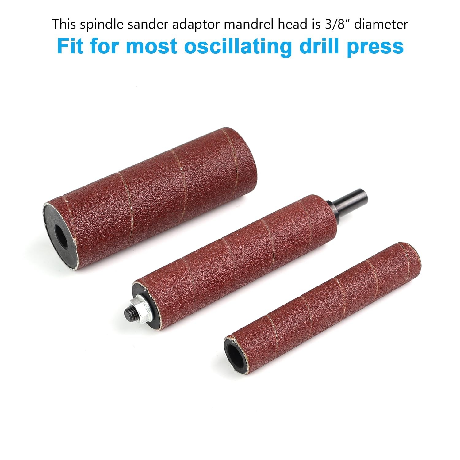 scottchen PRO Spindle Sander Adaptor 4-1/2″ spindle sander kit 4-1/2” 10pack