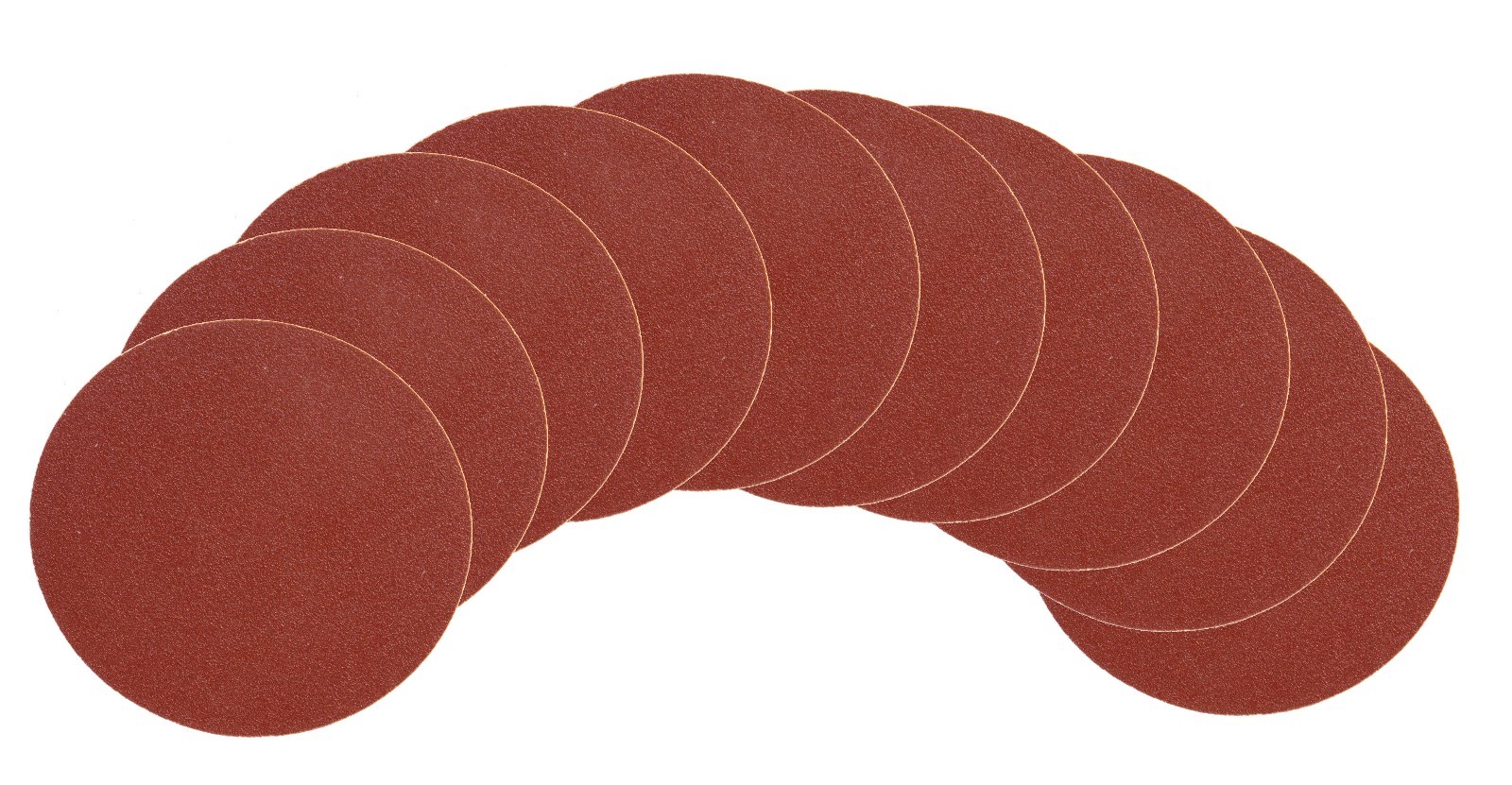 WEN 9SD240 240-Grit Adhesive-Backed 9-Inch Disc Sandpaper, 10-Pack