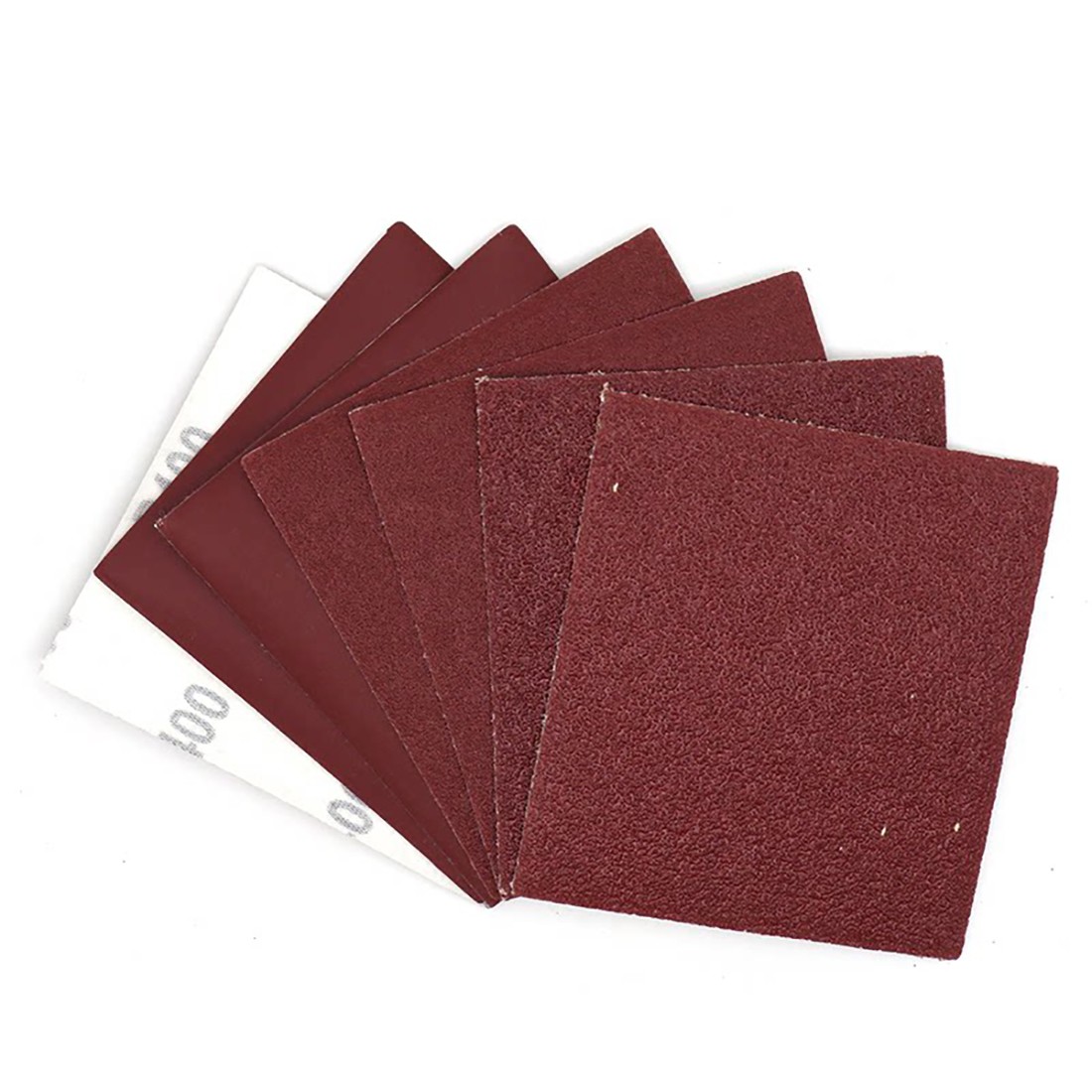 Dry Sandpaper Abrasive Sanding Sheets Sand Paper Polis Flocking 40~1000 Grit