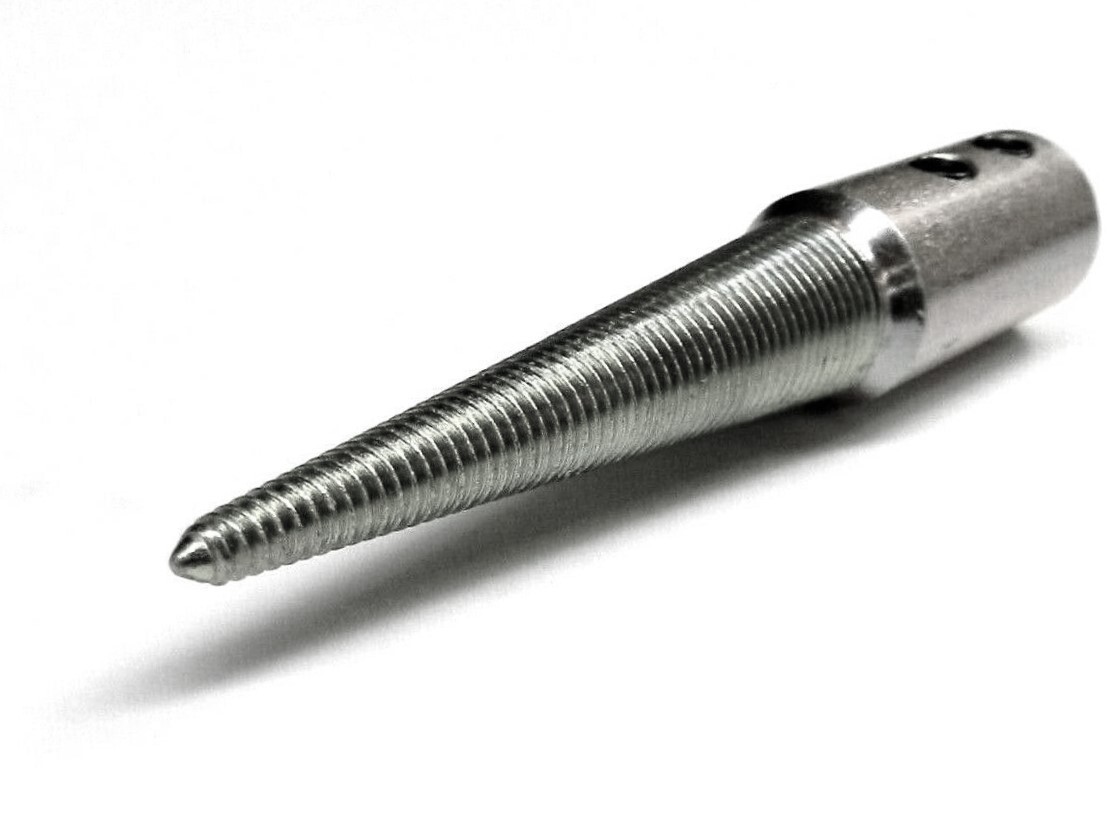 Spindle Tapered 1/4″ Arbor Hole Tapered Threaded Left Hand Grinder-Buffer-Motor
