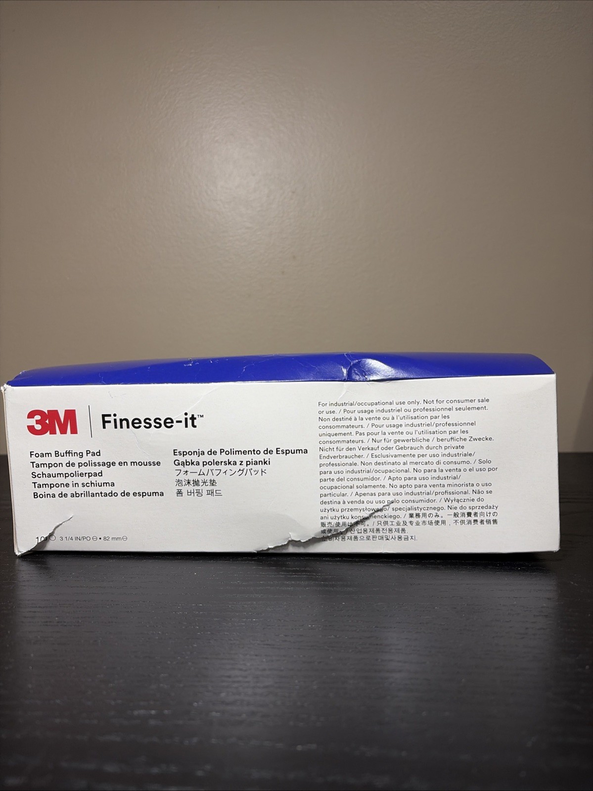 3M Finesse-It 39577 Blue Foam Buffing Pad 82mm 3.25” Pack of 10 Finishing Polish