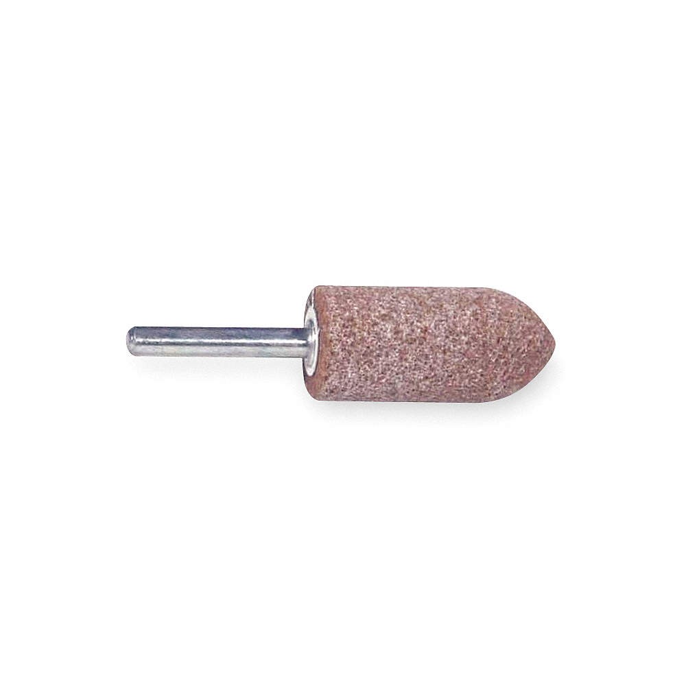 NORTON 61463624384 VitrifiedMountedPoint, 7/8 x 2in, 36G 4F763