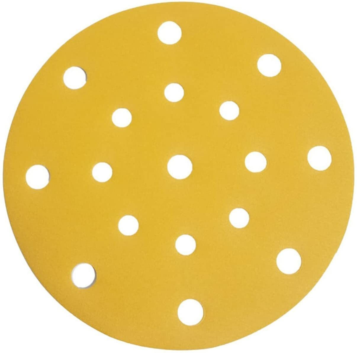 6 inch 80 – 320 Grit Sanding Discs 17 Hole Dry Round Hook Loop Sander Sand Paper