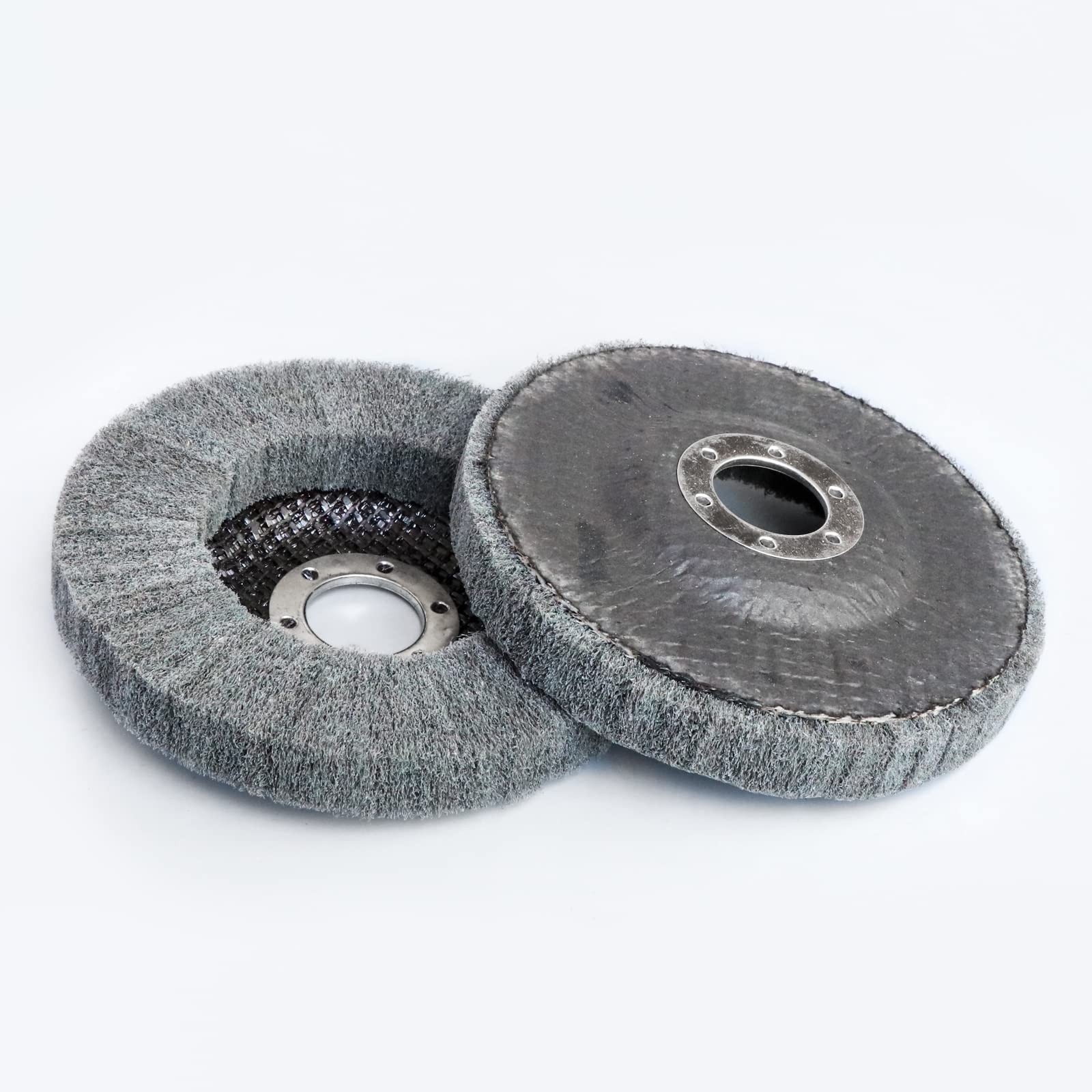 5Pcs 4.5 Inch Nylon Fiber Buffing Wheels Angle Grinder Polishing Discs
