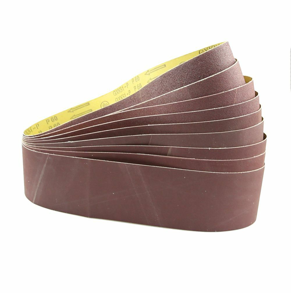 Sanding Belts P60-P800 Abrasive Sanding Screen Band 4″ * 36″ 5 pieces 915*100mm