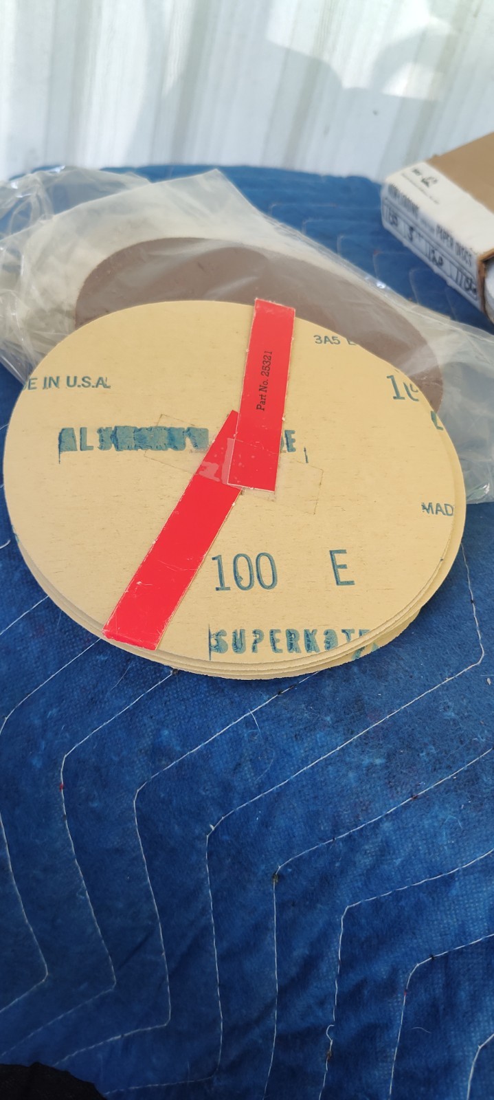 5inch Sanding Discs 5 & 6 Inch Grit Hook Loop Orbital Silicon Carbide Plus 100E
