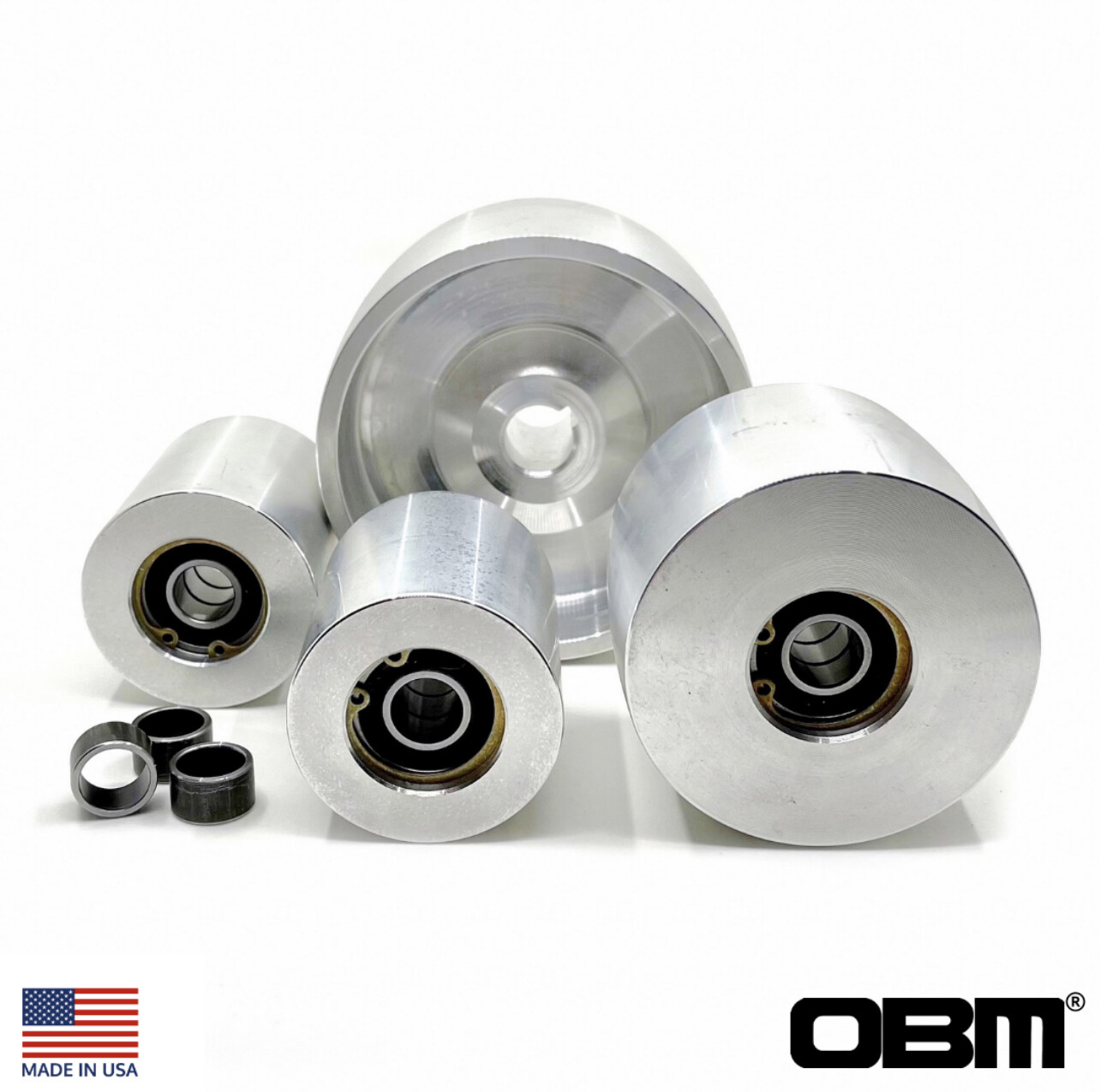 Belt Grinder 2×72 wheel set for knife grinders
