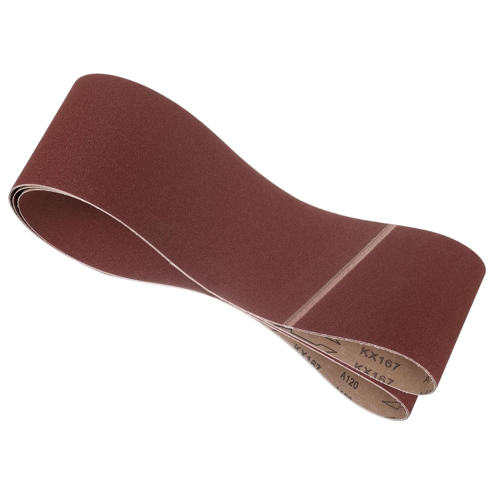3 Pack Sanding Belts 4 x 132 Inch 120 Grit Aluminum Oxide Abrasive Belt Sande…