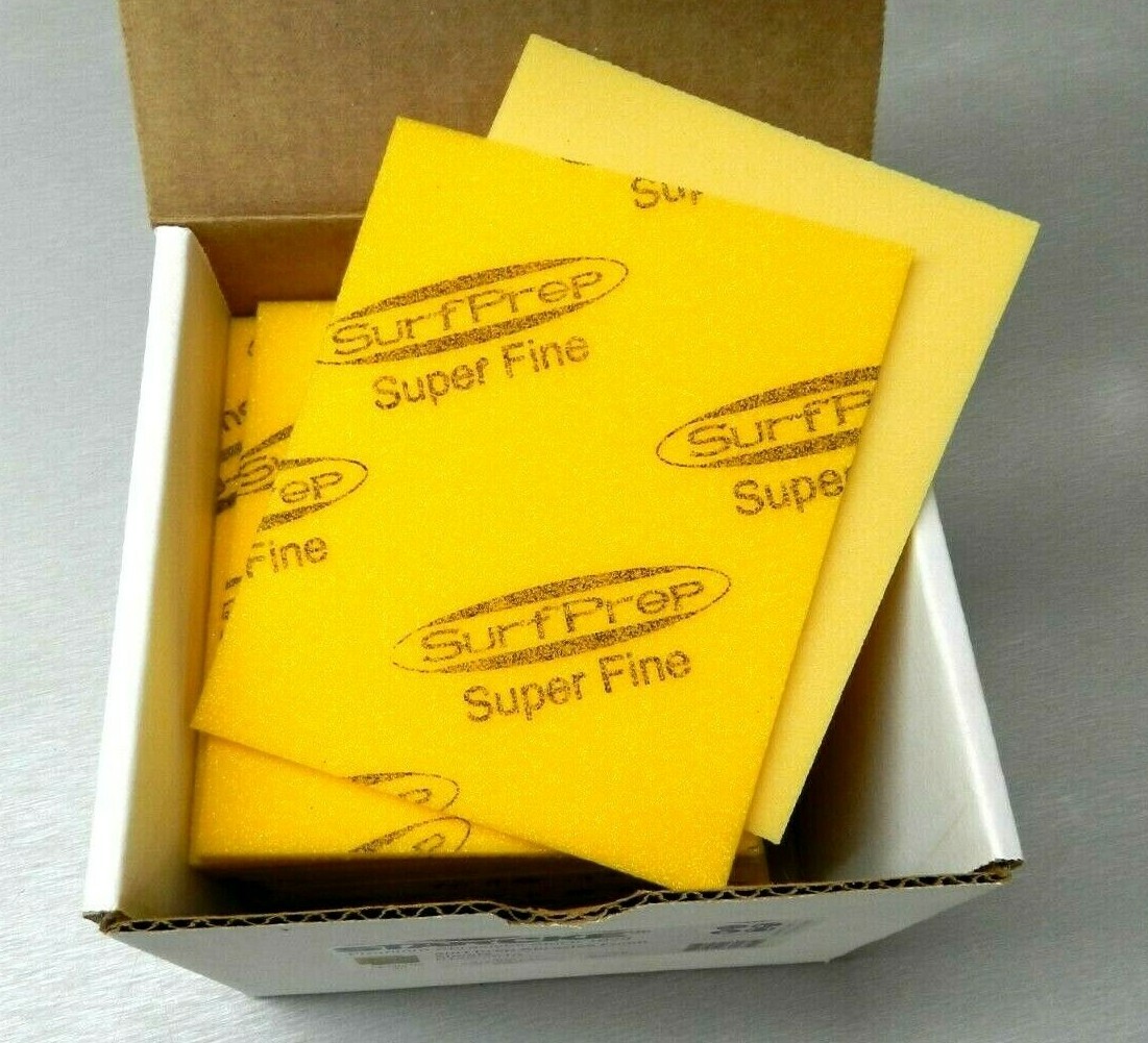 Sanding Sponge Foam Back Pads 5-1/2″ x 4-1/4″ Super Fine By STARCKE – Box of 20