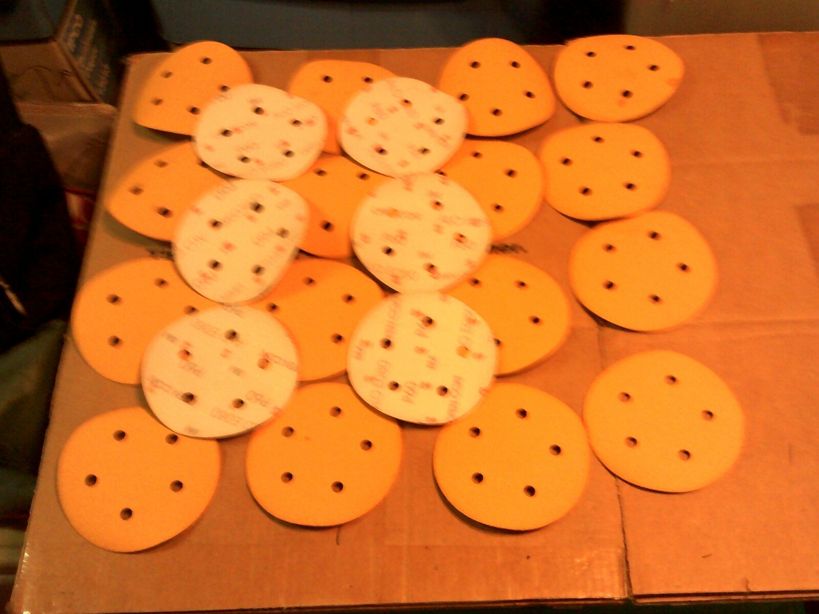 22 Of Virginia Abrasives Part # 412-55060 Hook & Loop Aluminum Oxide Discs 5″