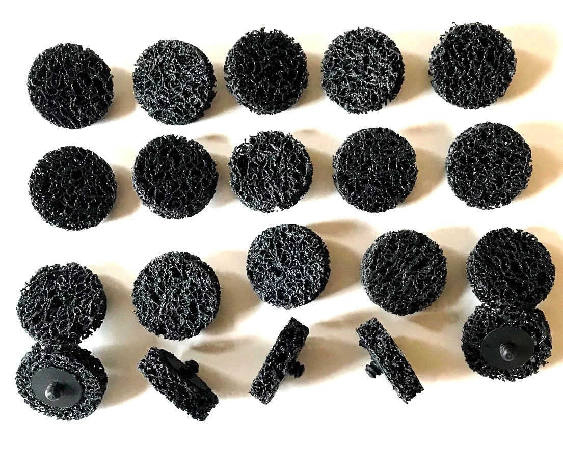 20 ROLL LOCK 2″ SILICON CARBIDE 46 GRIT ABRASIVE CLEAN AND STRIP STRIPPING DISCS